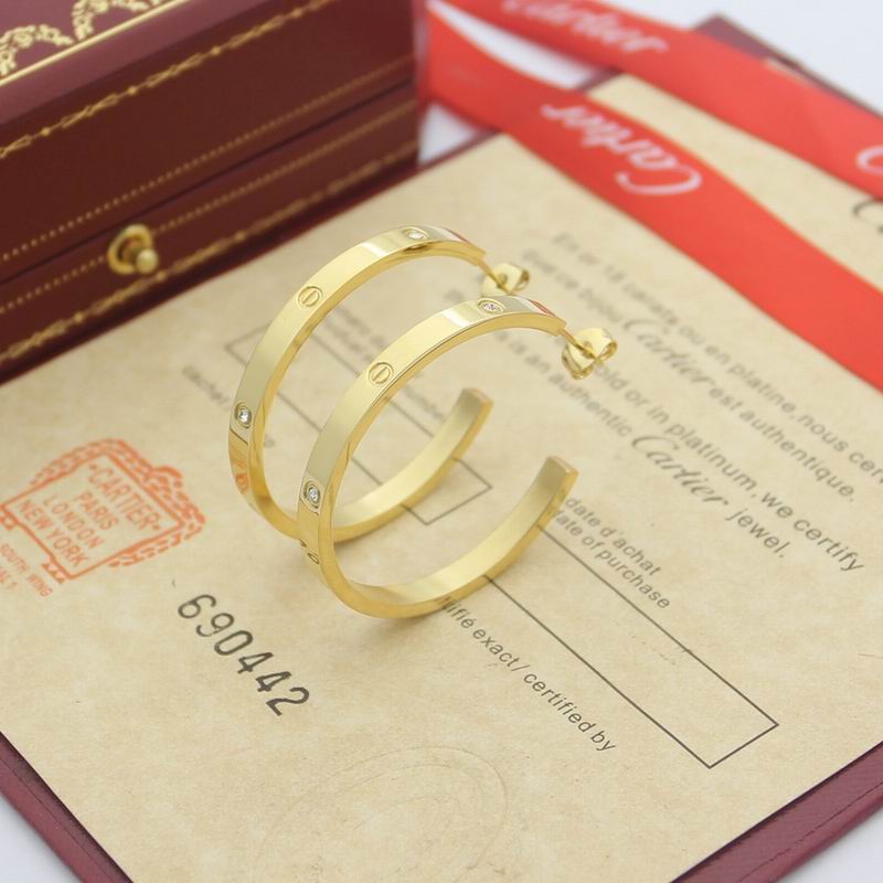 Cartier earring 09yxq08